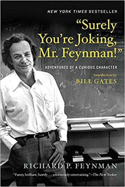 "Surely You're Joking, Mr. Feynman!" by Richard - Book Cover