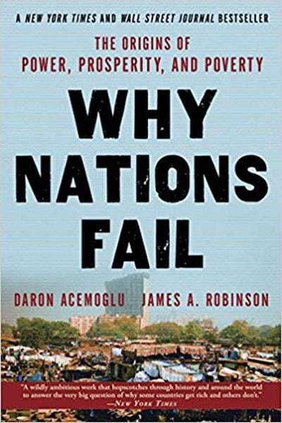 Why Nations Fail by James - Book Cover