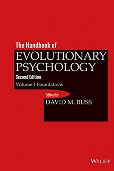 The Handbook of Evolutionary Psychology by David - Book Cover
