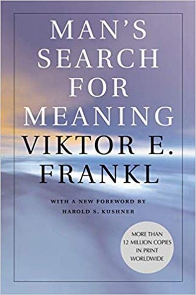 Man's Search for Meaning by Viktor - Book Cover