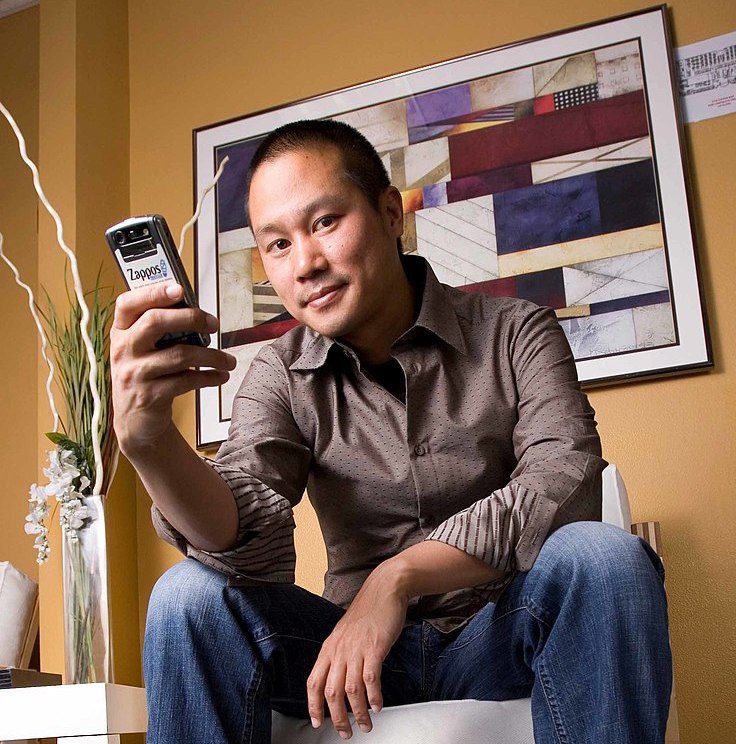 Tony Hsieh, entrepreneur and technology and venture capitalist and author, Recommending BestBooks