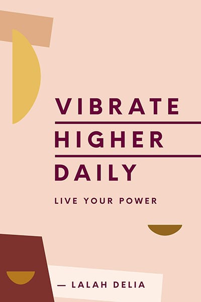 Vibrate Higher Daily by Lalah - Book Cover