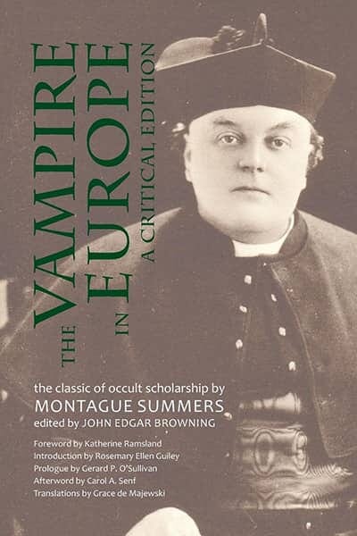The Vampire in Europe by Montague - Book Cover