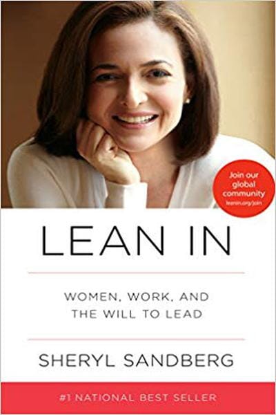 Lean In by Sheryl - Book Cover
