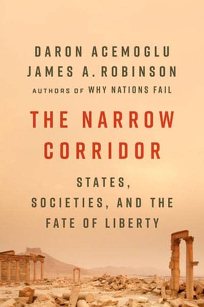 The Narrow Corridor by James - Book Cover