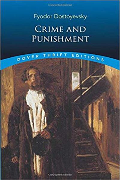 Crime and Punishment by Fyodor - Book Cover