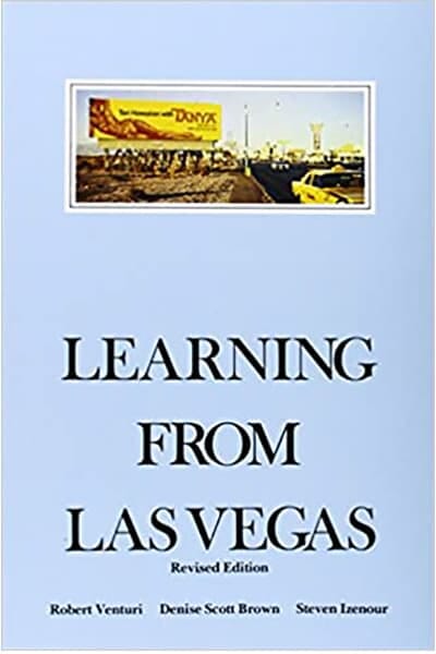 Learning from Las Vegas by Robert - Book Cover