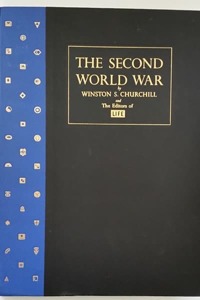 The Second World War by Winston - Book Cover